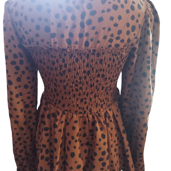 NWOT - Shein Peplum Top - Picture 4 of 8